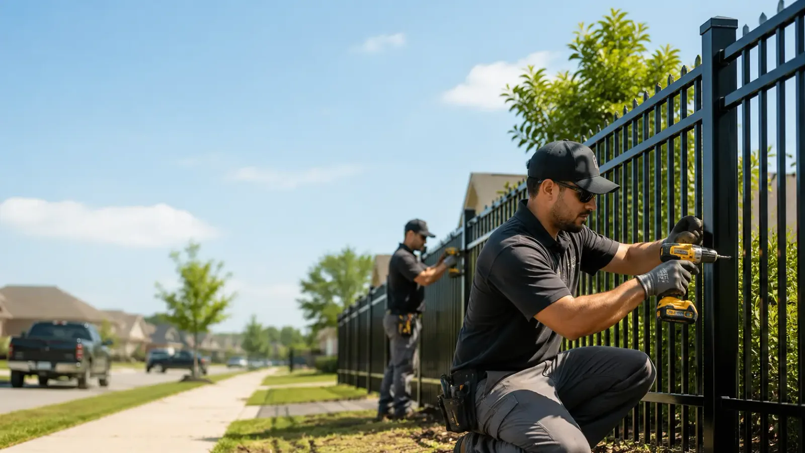 Metal Fence Installation in Campbell, AL
